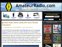 Tablet Screenshot of amateurradio.com